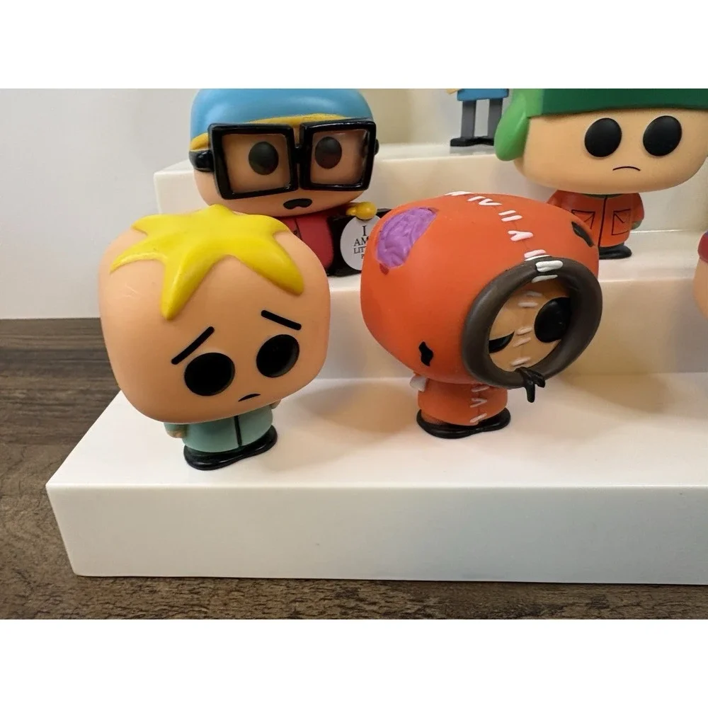 Funko Pop South Park Figures Lot Chef Phillip Terrance Cartman Butters Kenny